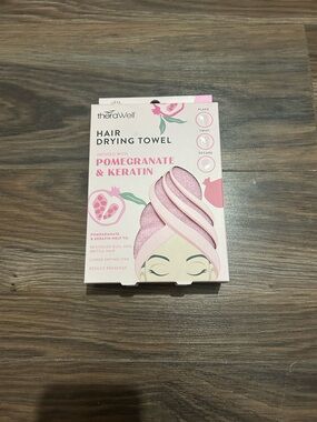 Pink Pomegranate & Keratin Hair Drying Towel